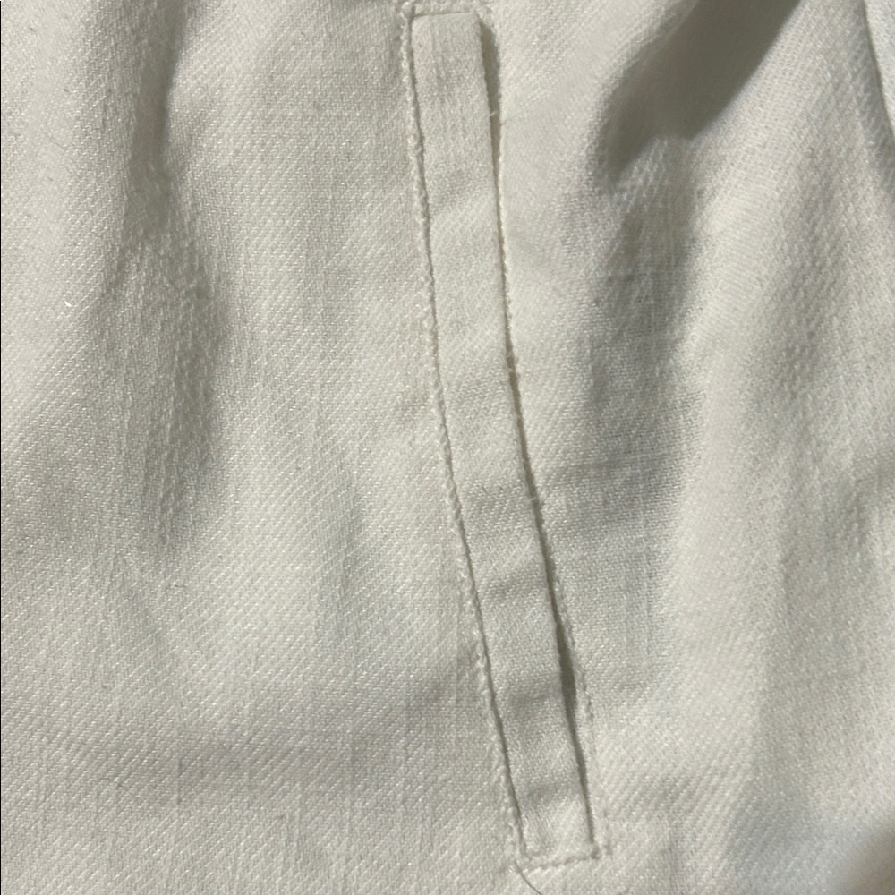 Ashley By 26 International Cream Button-Up Women Jacket size large Few stains. - Picture 9 of 14